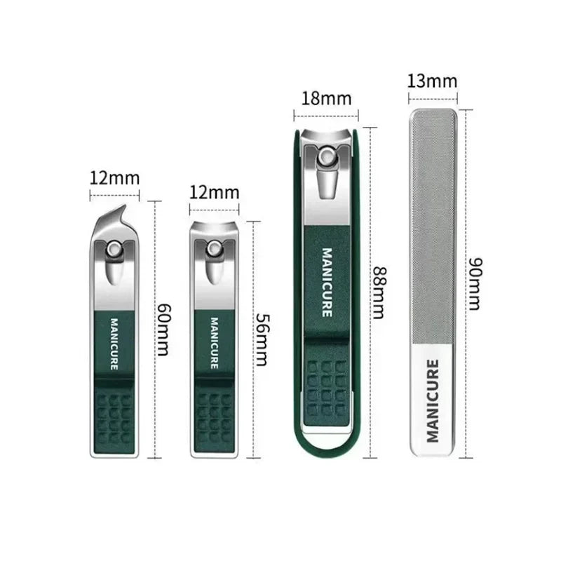 Nagelknipser-Set Edelstahl mit Nagelfeile -    Zorenza