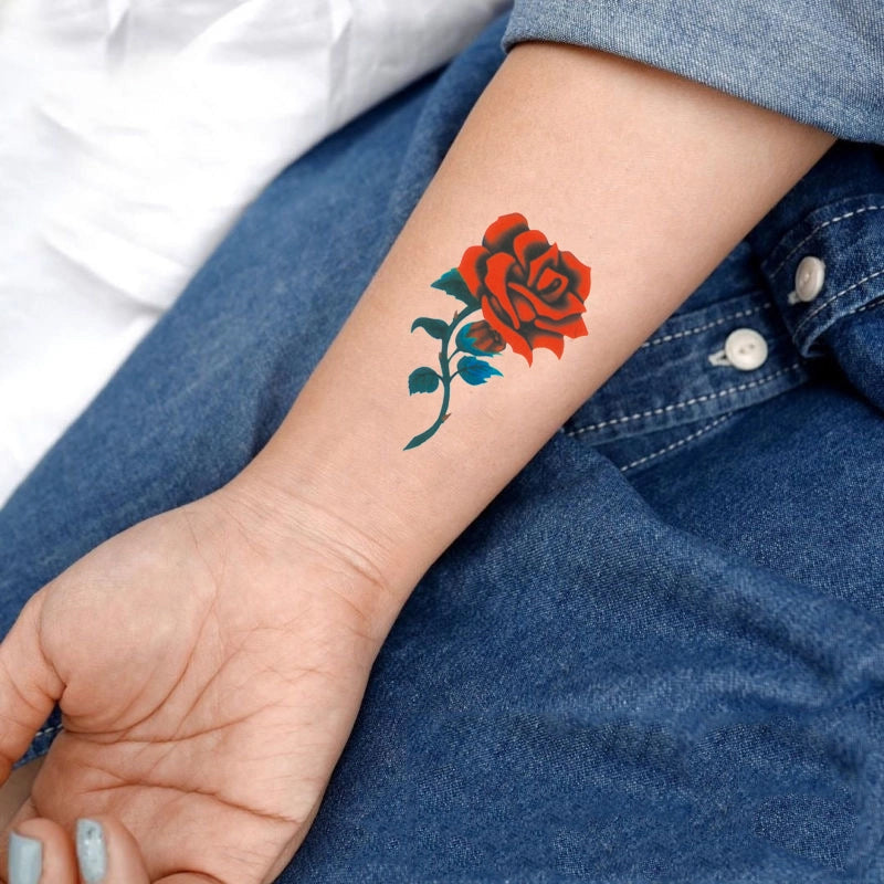 3D Tattoo-Stickers Set – Wasserfest & Hautfreundlich -    Zorenza