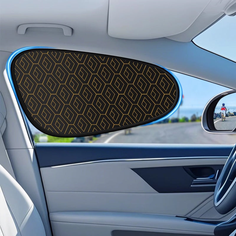 Auto-Sonnenschutz Set 4-teilig – UV-Schutz für alle Seitenfenster -    Zorenza