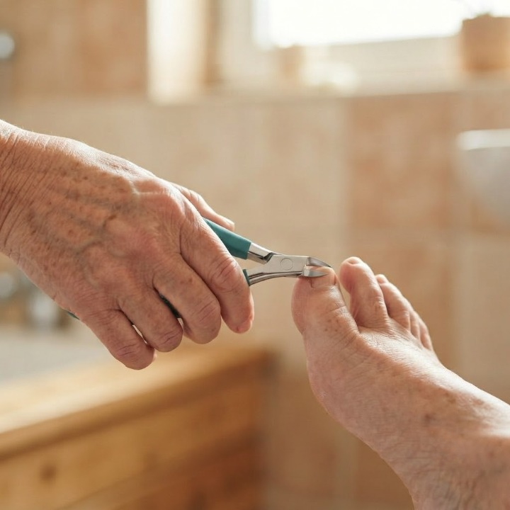 Nagelknipser Senioren – Ergonomisch mit Spritzschutz -    Zorenza