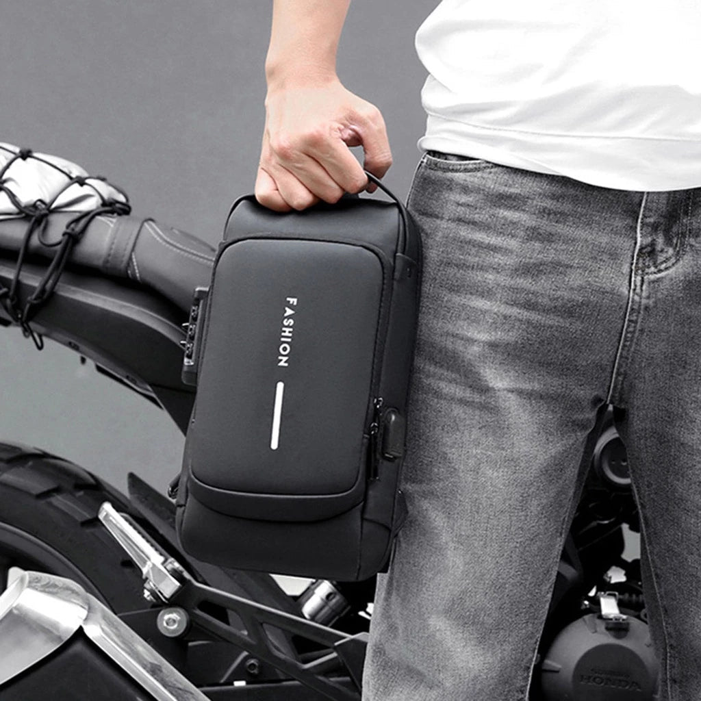 Anti-Diebstahl Rucksack mit USB-Ladeanschluss und Laptopfach -    Zorenza