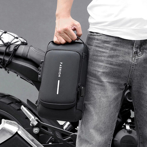Anti-Diebstahl Rucksack mit USB-Ladeanschluss und Laptopfach -    Zorenza