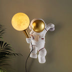 Astronauten-Wandlampe mit LED für Kinderzimmer -    Zorenza