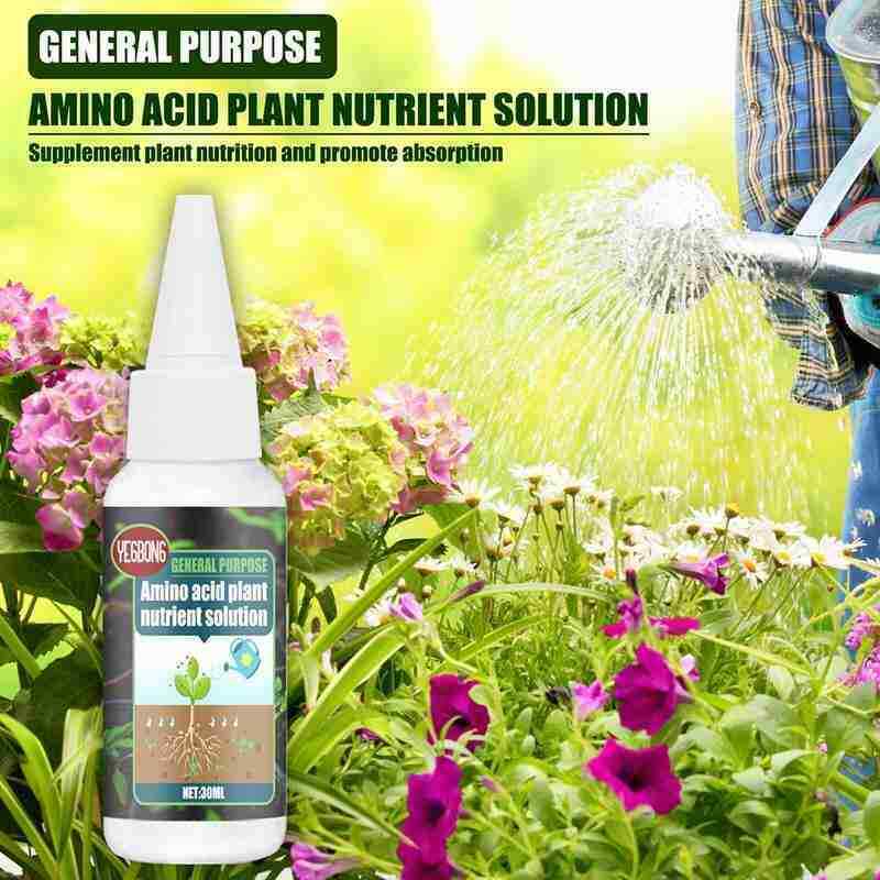 Pflanzendünger flüssig 30 ml für Blüten und Wachstum -    Zorenza