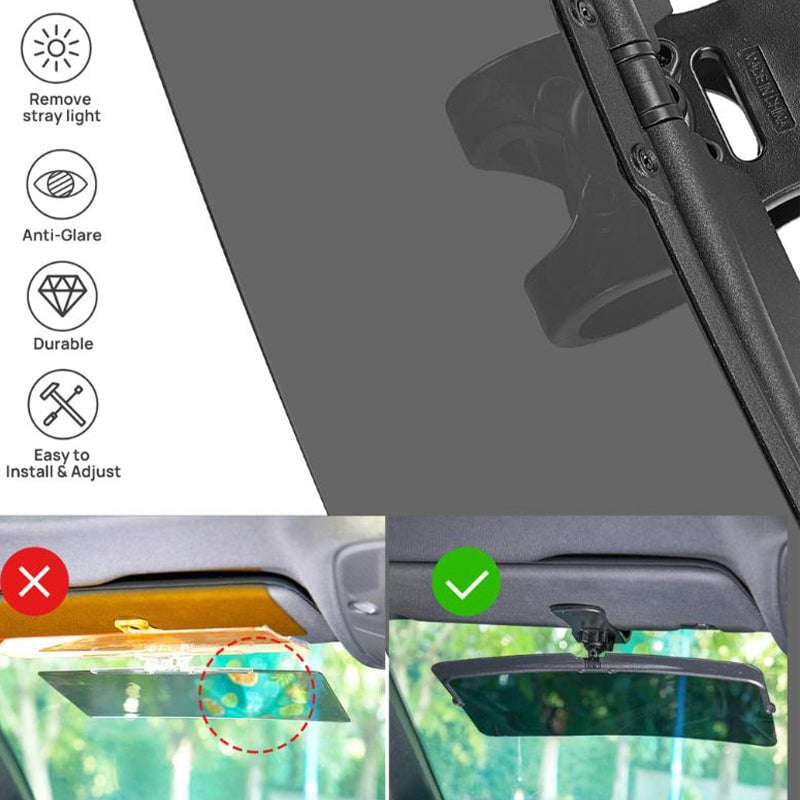 Auto-Sonnenblende mit polarisiertem Blendschutz -    Zorenza