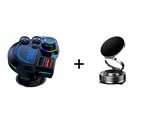 Auto FM Bluetooth-Transmitter mit 2 USB-Ladeanschlüssen -    Zorenza