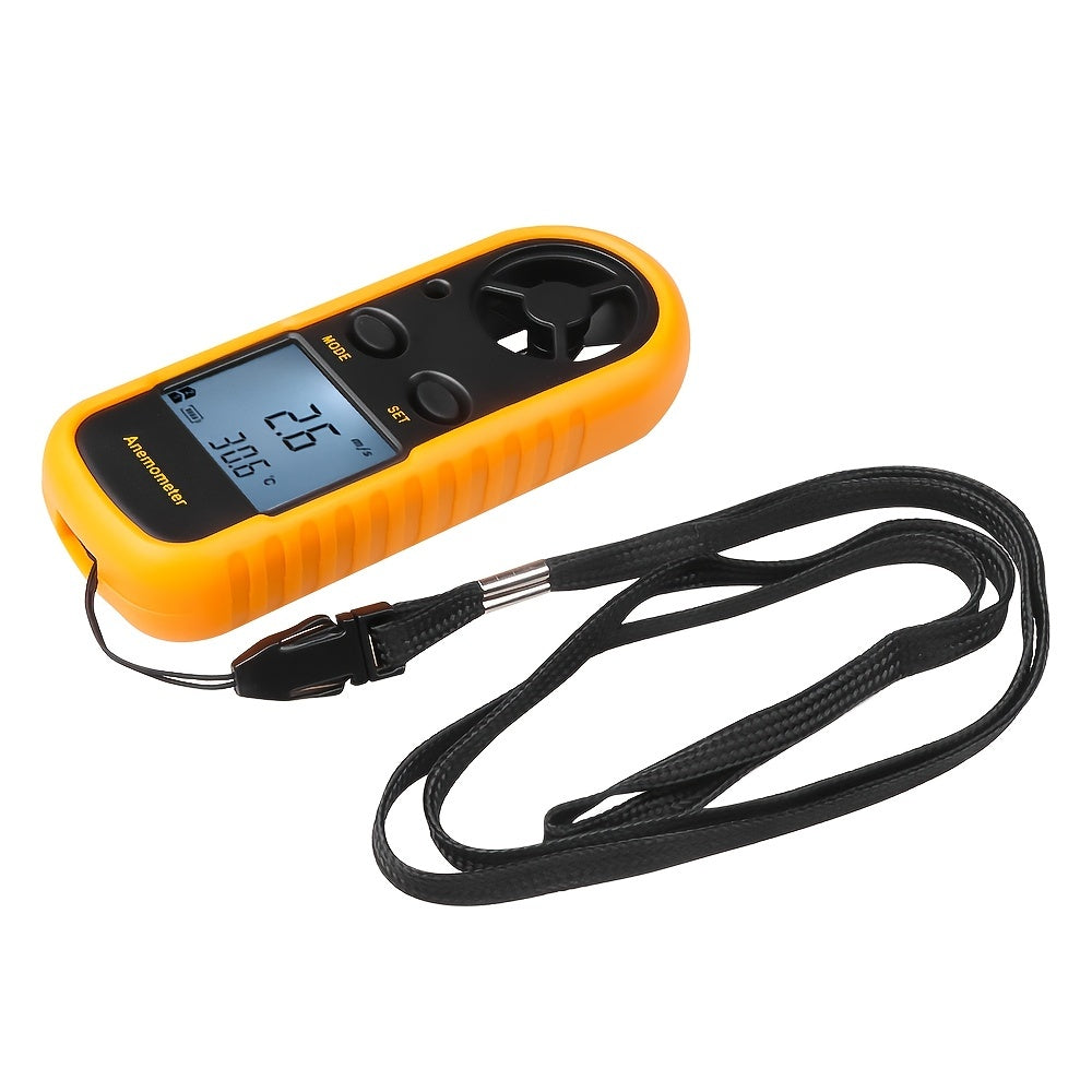 Windmessgerät Digital mit LCD-Display für Outdoor-Aktivitäten -    Zorenza