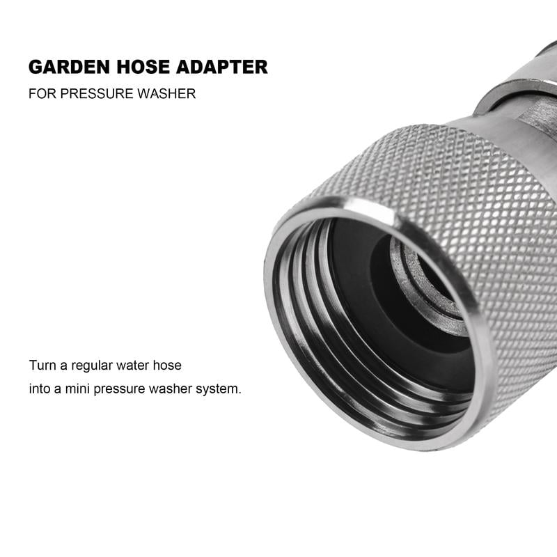 Gartenschlauch-Adapter für Hochdruckreiniger-Zubehör -    Zorenza