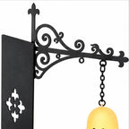 Bücherregal-Laterne mit Geist-Figur und Metallhalter -    Zorenza