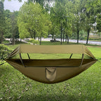 Outdoor-Hängematte mit Moskitonetz und Sonnenschutz -    Zorenza