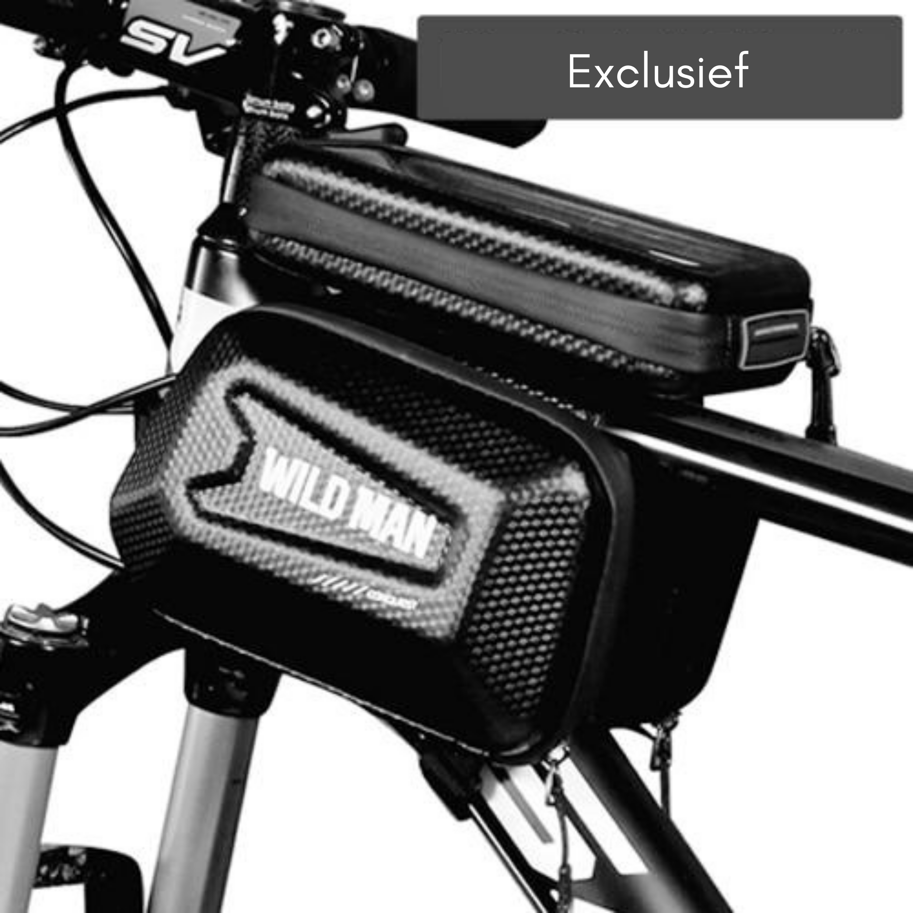 Fahrradtasche Rahmen wasserdicht mit Touchscreen-Fenster -    Zorenza