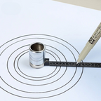 Multifunktions-Messlineal Edelstahl mit Zirkel und Werkzeugset -    Zorenza