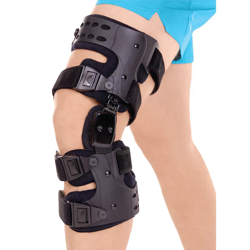 Kniebandage bei Arthrose – Verstellbare Entlastung für beide Knieseiten -    Zorenza
