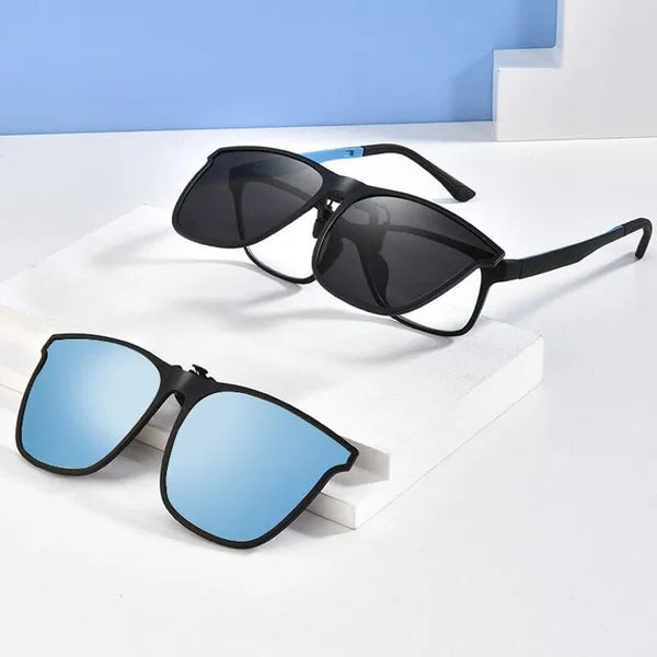 Polarisierte Clip-On Sonnenbrille für Korrekturbrillen -    Zorenza