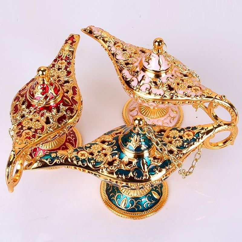 Aladdin Wunderlampe mit orientalischen Verzierungen -    Zorenza
