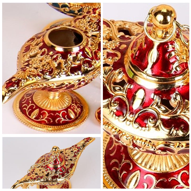 Aladdin Wunderlampe mit orientalischen Verzierungen -    Zorenza