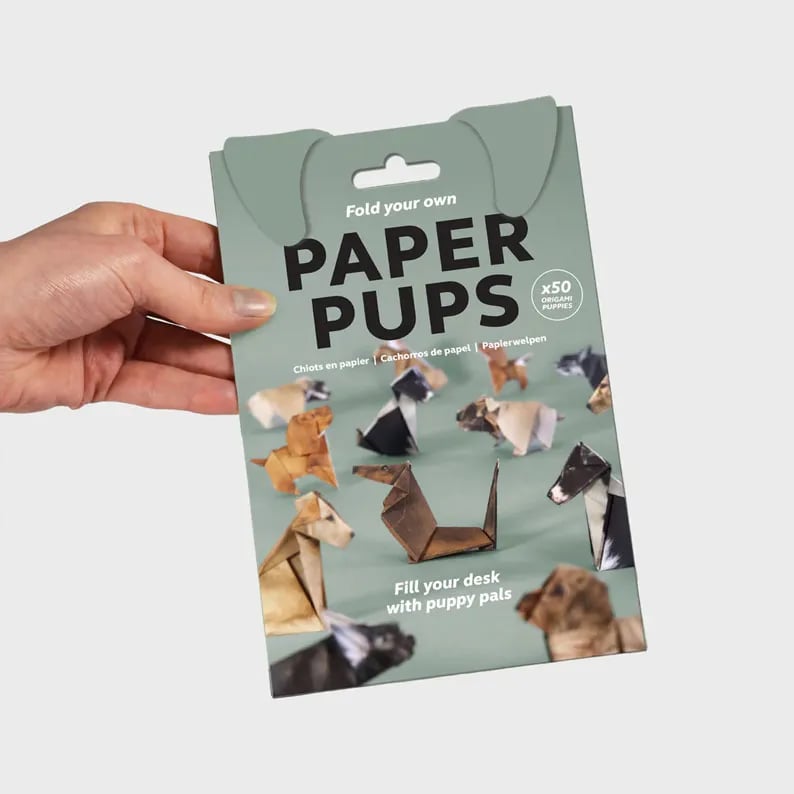 Origami-Bastelset zum Falten – 50 Tierfiguren aus Papier -    Zorenza