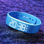 Vibrations-Wecker Armband mit LED-Anzeige -    Zorenza