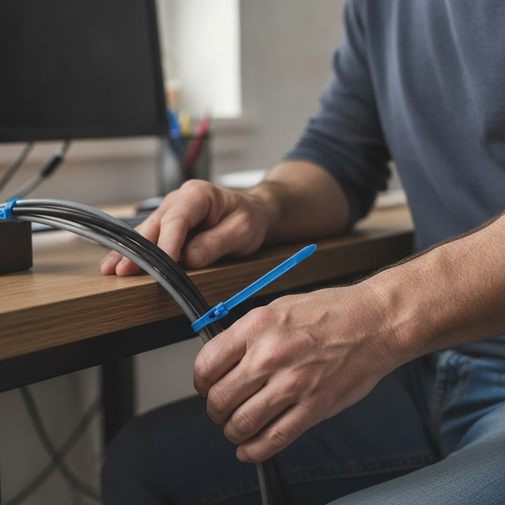 These 4 strengths make the nylon cable ties an indispensable organization aid.