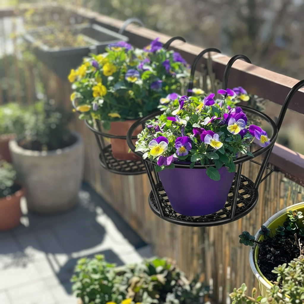 4 Eigenschaften, die diese Topfhalter auf Ihrem Balkon unverzichtbar machen