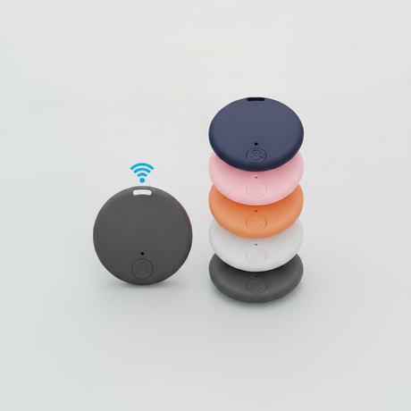 Flacher Runder Bluetooth-Tracker – Nie Wieder Suchen (2er-set) — technical_key_benefits.centre_ring_image