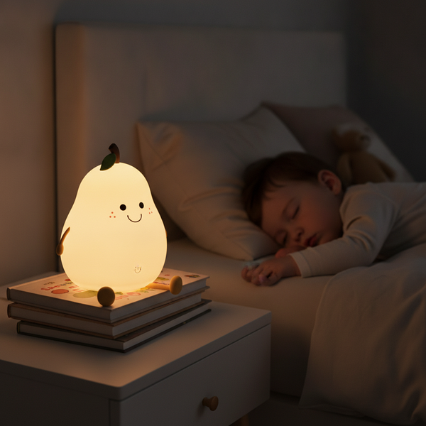 Nachtlicht Birne mit warmweißem Licht und Timer — technical_before_after.with_card_image