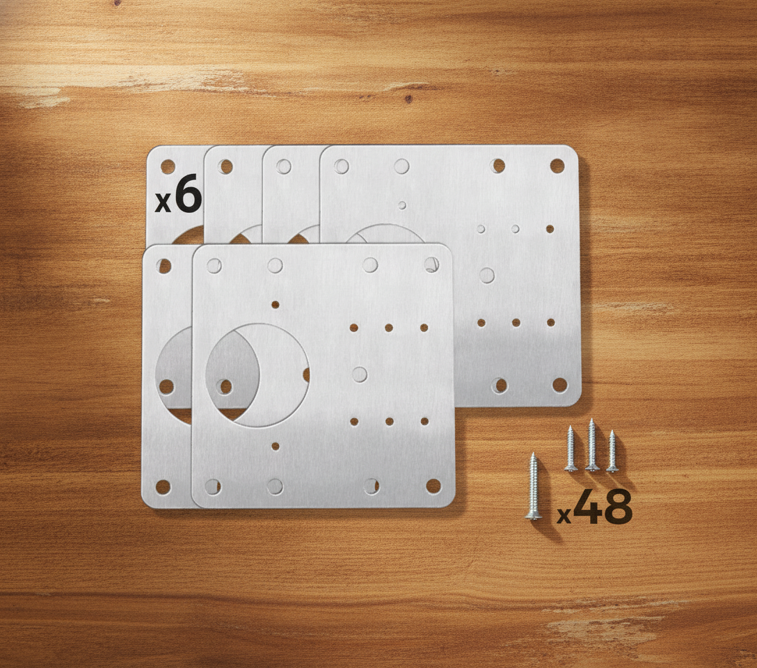 Ces 4 atouts rendent le kit de plaques de réparation indispensable