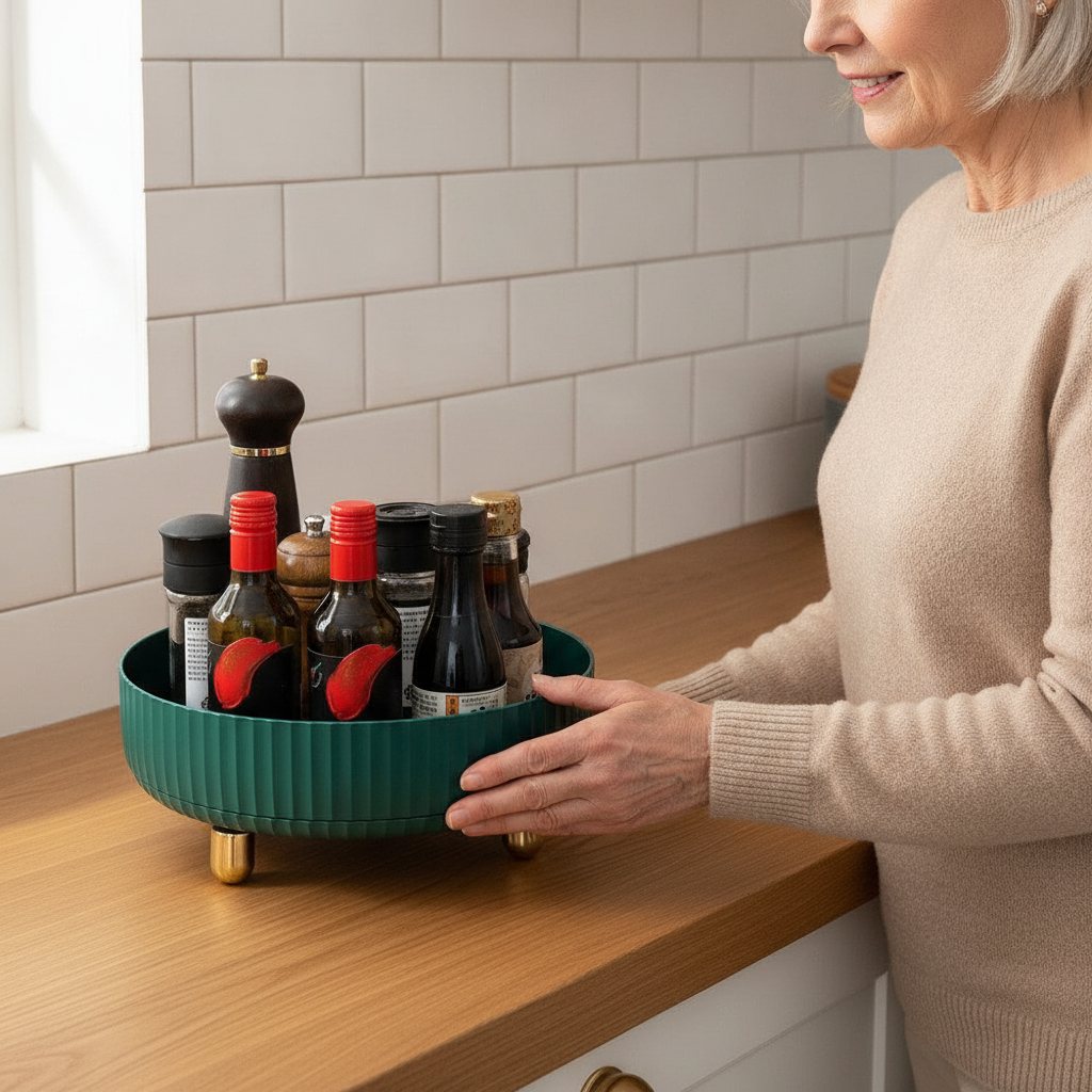 Greifen Sie immer ins Leere, weil Gewürze im Schrank versteckt sind?