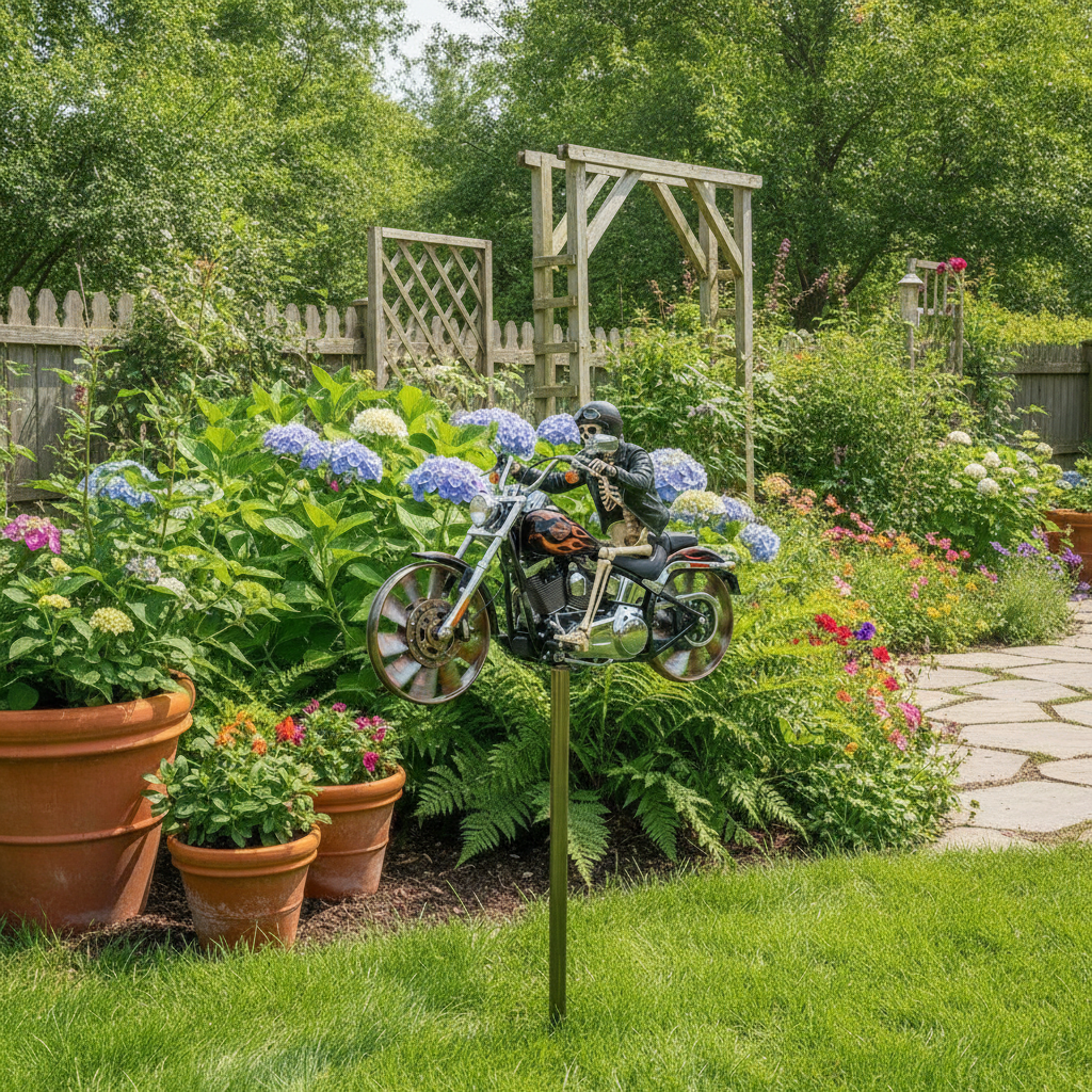 4 Eigenschaften, die diesen Chopper zum Garten-Blickfang machen