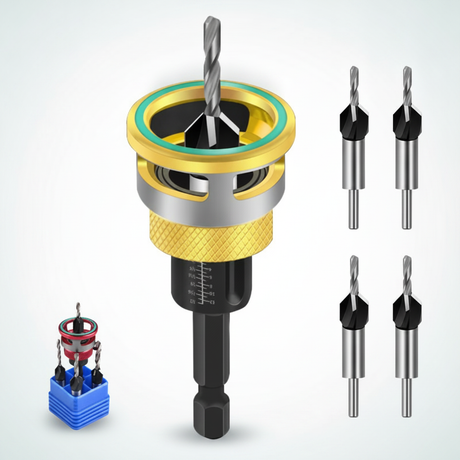 Senkbohrer-Set mit verstellbarem Tiefenstopp — technical_key_benefits.centre_ring_image