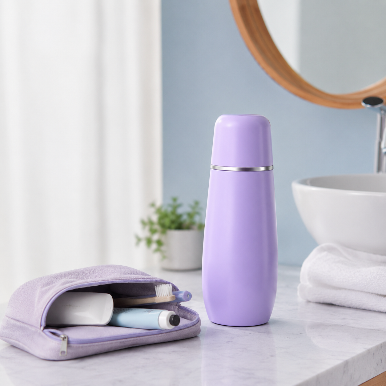 Reisebidet mit Sprühdüse und 400 ml Fassungsvermögen -    Zorenza