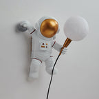 Astronauten-Wandlampe mit LED für Kinderzimmer -    Zorenza