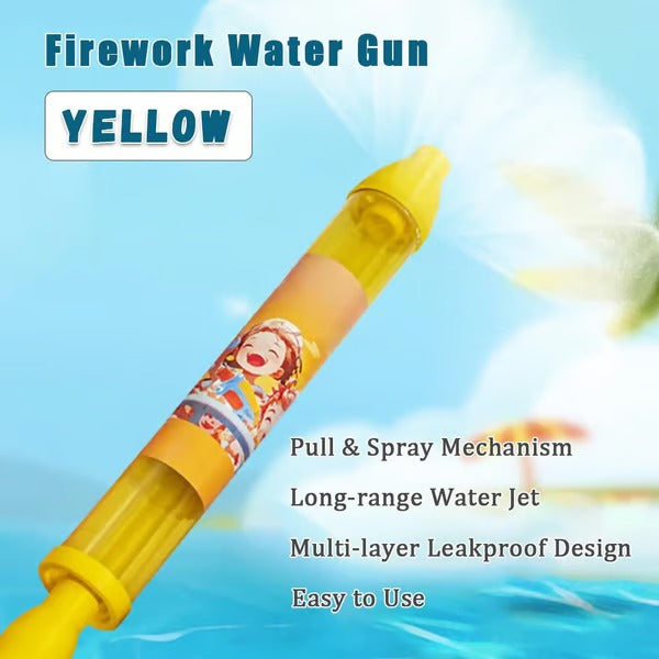 Wasserpistole mit Feuerwerk-Sprühmuster für Outdoor-Spaß -    Zorenza