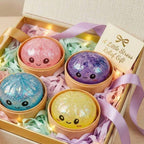 Anti-Stress-Ball Dumpling mit Glitzer — Ultraweich, Kawaii Design, 4 Farben -    Zorenza
