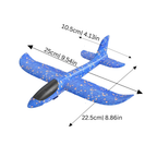 Schaumstoff-Flugzeug mit Abschussgerät für Outdoor-Spiel -    Zorenza