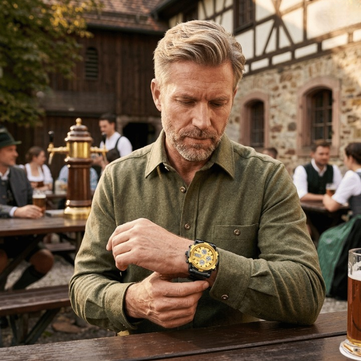 Digitale Armbanduhr mit Multifunktions-Display -    Zorenza