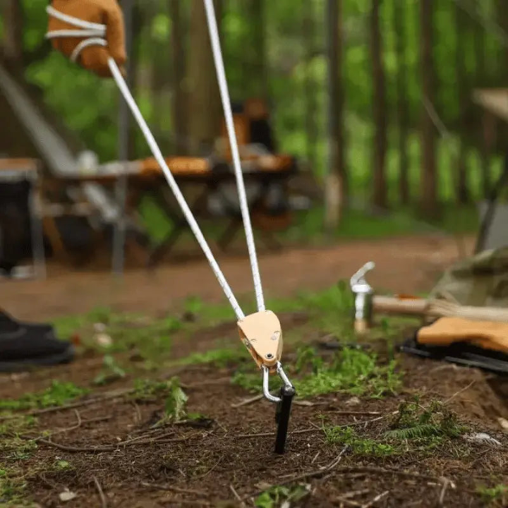 1+1 GRATIS | Winddichtes Spannseil mit reflektierendem Garn – Sicherer Halt für Ihre Outdoor-Ausrüstung Zorenza