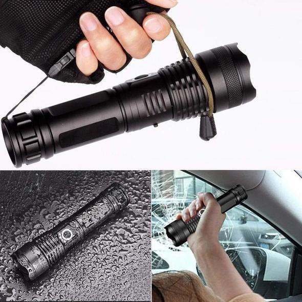 Hochleistungs-Taschenlampe mit 3000-5000 Lumen und Akku -    Zorenza
