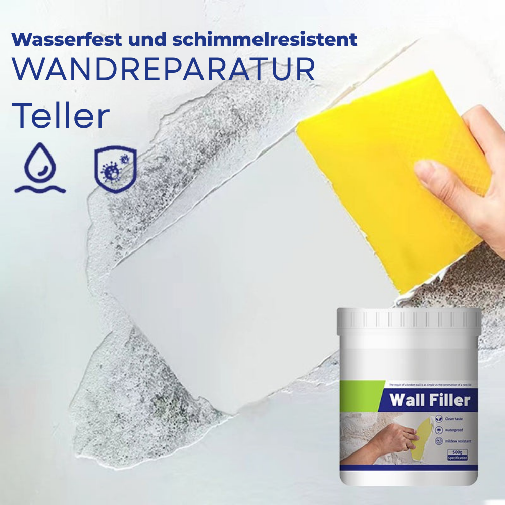 Wandreparatur-Paste mit Schimmelschutz – 500g für 3-4 m² -    Zorenza