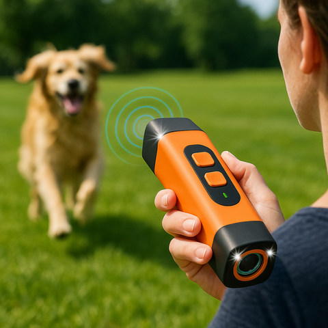 Ultraschall-Hundetrainer – Sanfte Bellkontrolle mit 3 Modi -    Zorenza