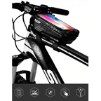 Fahrradtasche Rahmen wasserdicht mit Touchscreen-Fenster -    Zorenza