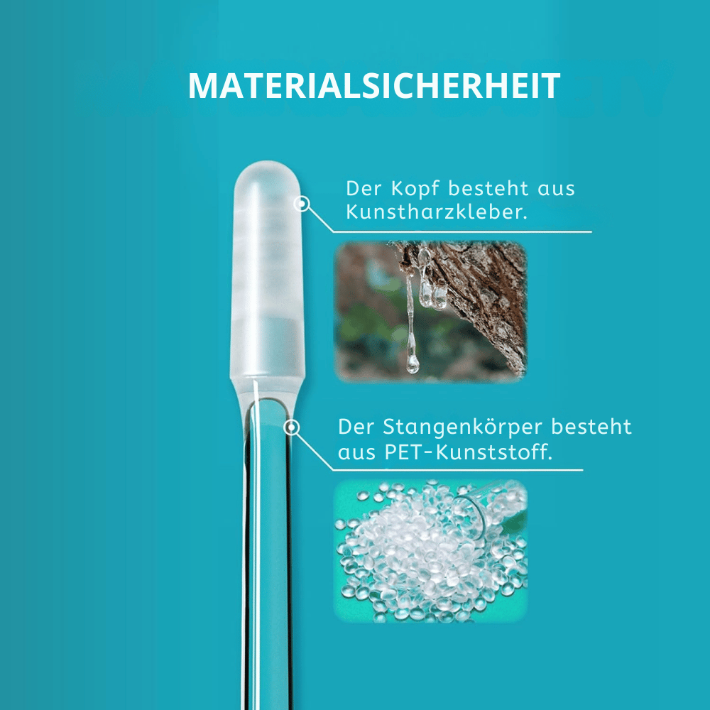 Wiederverwendbare Ohrenreiniger mit klebriger Spitze Zorenza