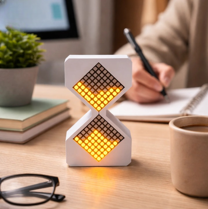LED-Timer mit sanfter Lichtbewegung – 1-30 Minuten einstellbar Zorenza