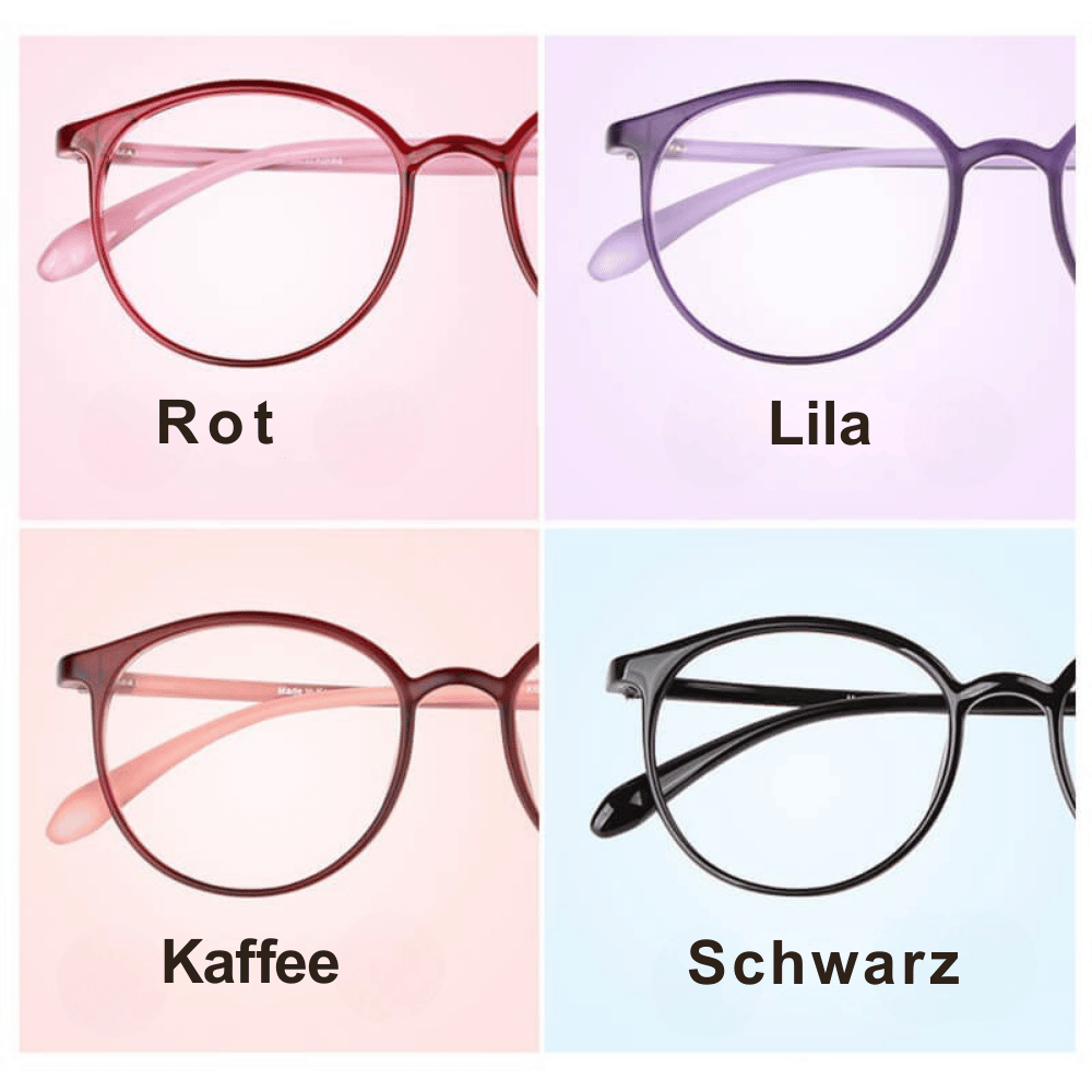 Runde Blaulichtfilter-Brille – Klare Sicht den ganzen Tag Zorenza