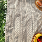 Picknickdecke mit Boho-Muster und Fransen – Polyester -    Zorenza