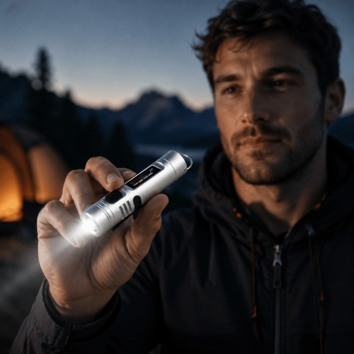 LED-Taschenlampe 5-in-1 mit 500 Lumen -    Zorenza