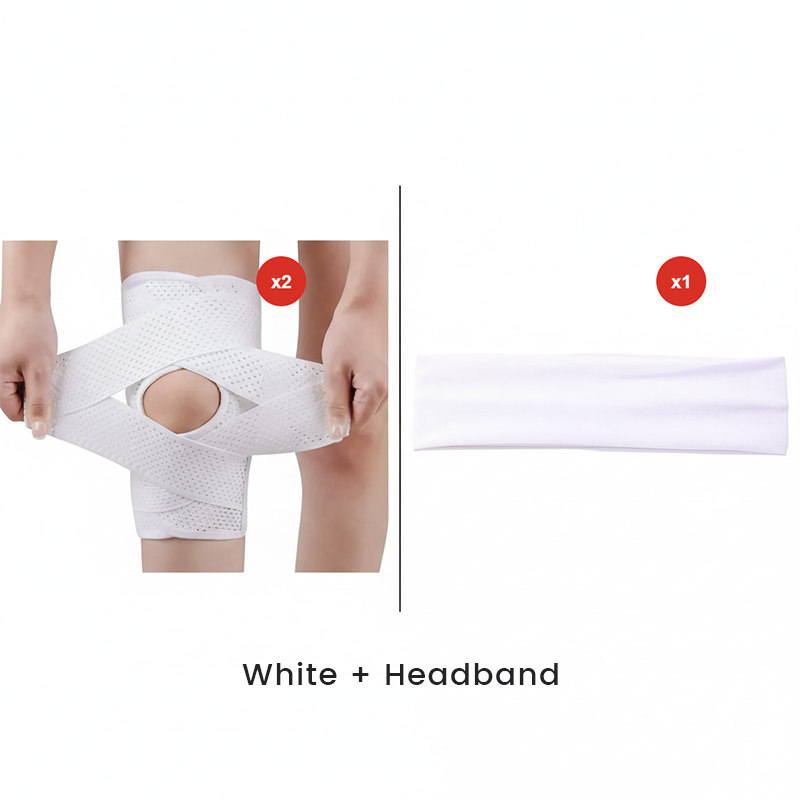Kniebandage mit offenem Patella-Design -    Zorenza