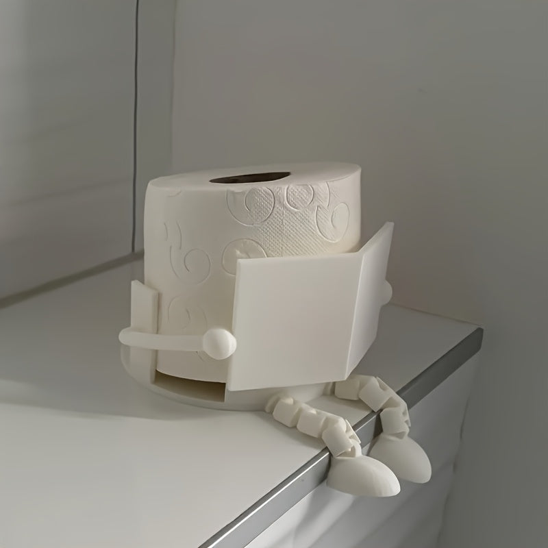 Toilettenpapierhalter mit verstellbarem Arm aus Harz -    Zorenza