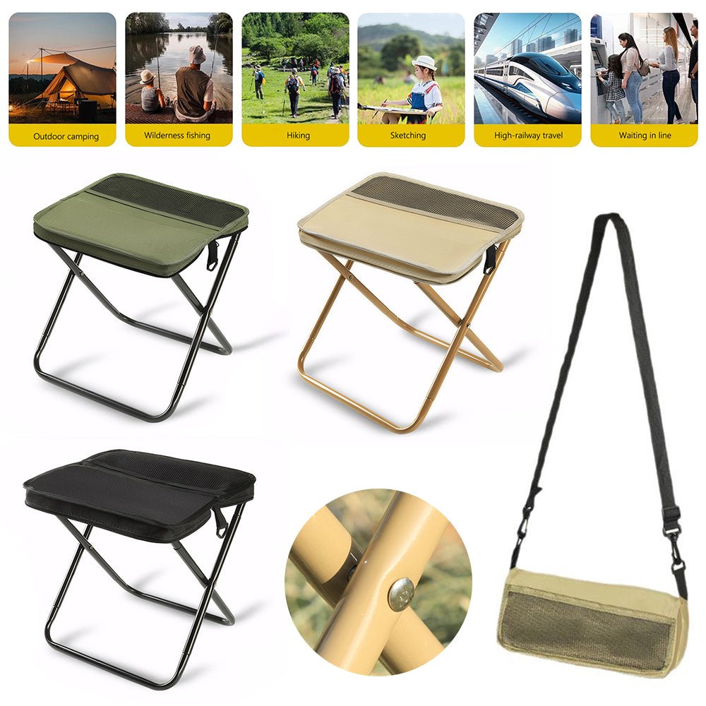 Klappstuhl-Rucksack 2-in-1 wasserdicht klappbar für Outdoor -    Zorenza