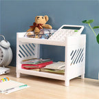 Schreibtisch Organizer 2-stufig rechteckig für Büro und Badezimmer -    Zorenza
